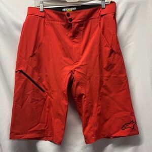Alpinestars Red Cycling Shorts